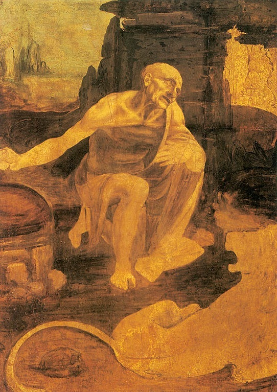 leonardo olmak, saint jerome in the wilderness